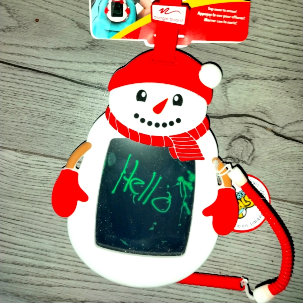 Magic Board Snowman Drawing Toy Boogie Board Flurry